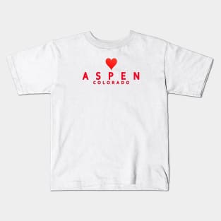 Aspen Colorado Kids T-Shirt